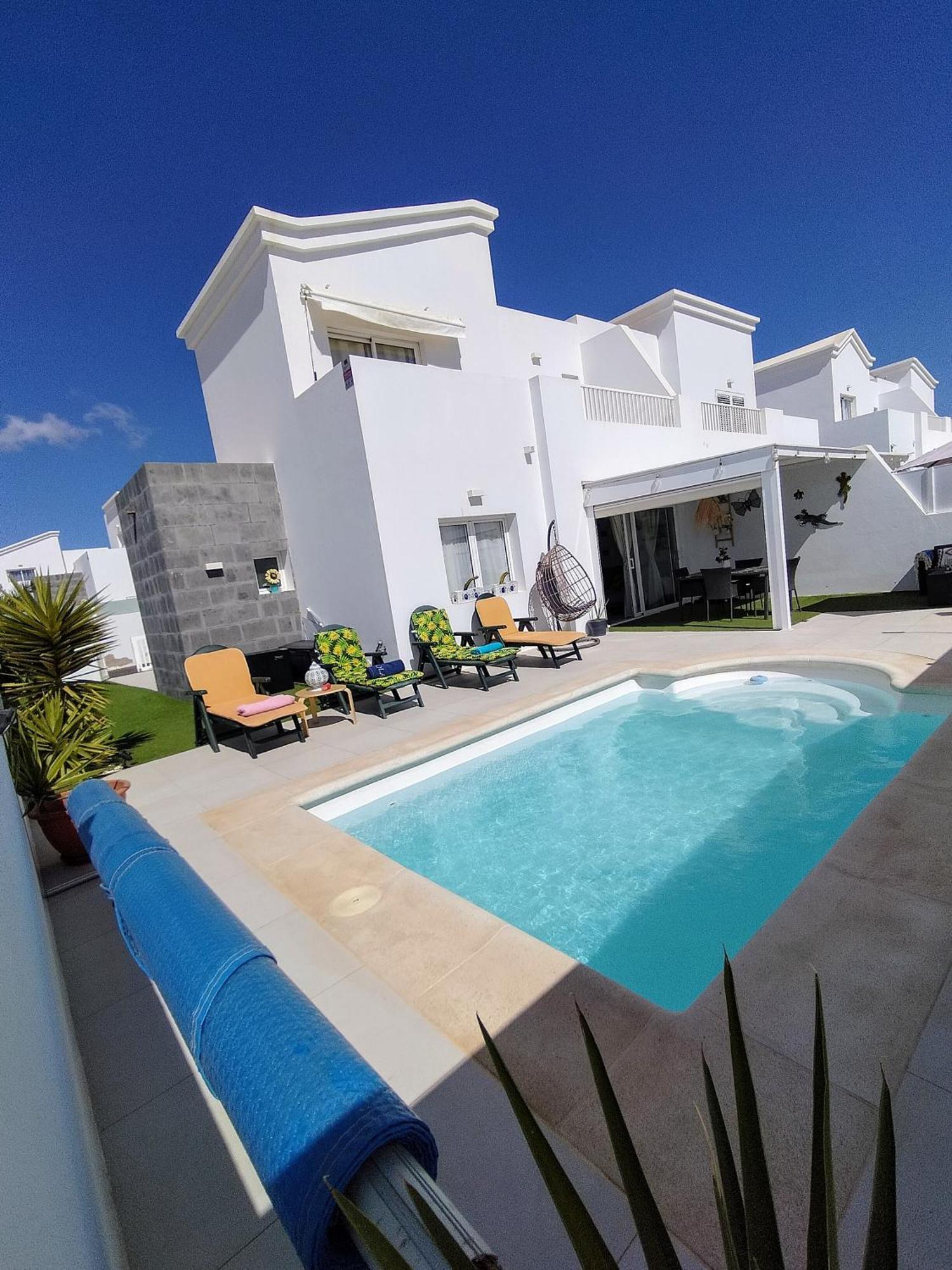 Lovely Villa Agua & Fuego,Heated Pool Playa Blanca  Zewnętrze zdjęcie