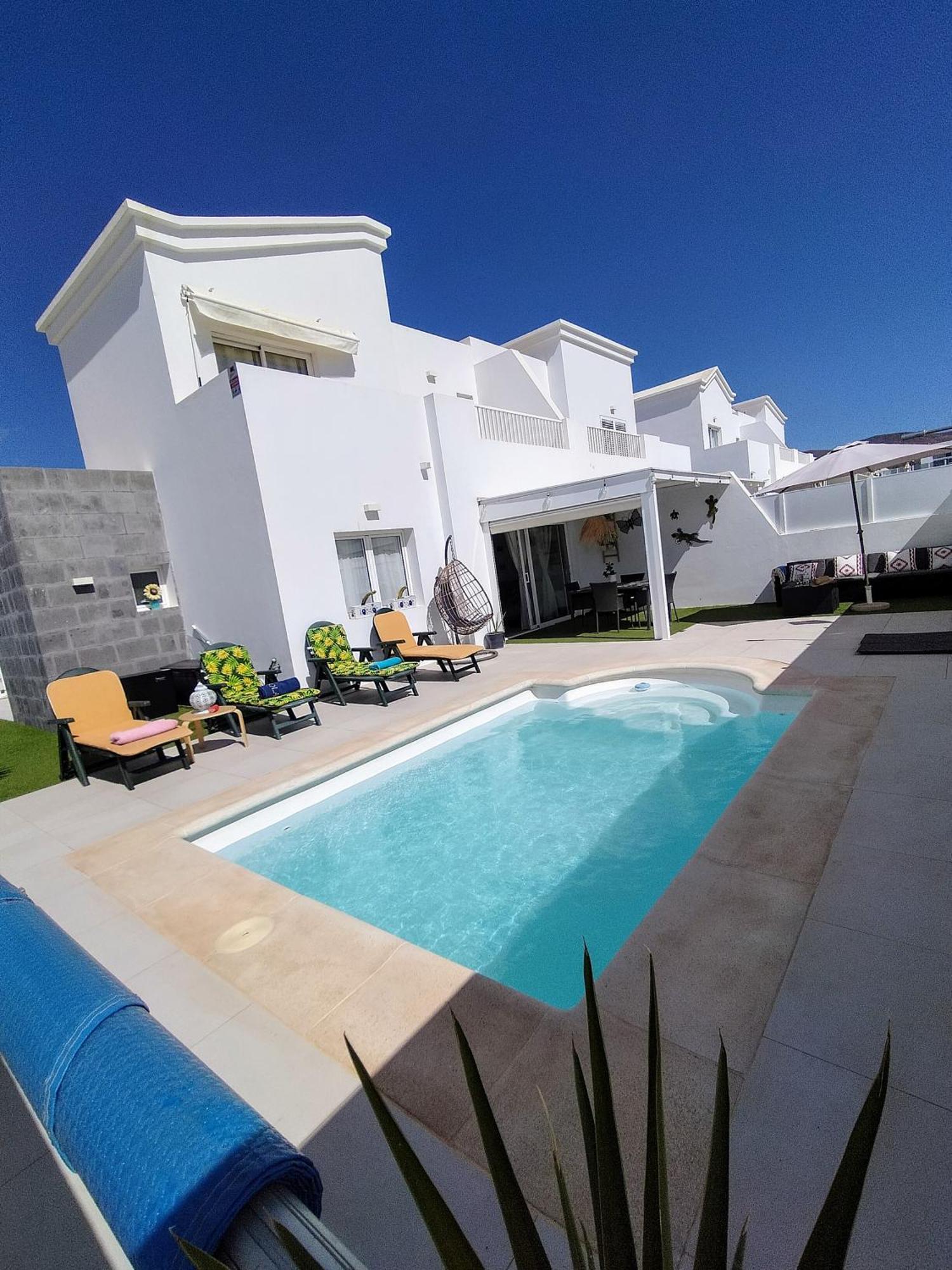 Lovely Villa Agua & Fuego,Heated Pool Playa Blanca  Zewnętrze zdjęcie